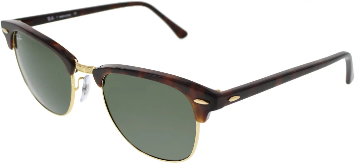 Rayban Acetate Frame Green Classic Lens Unisex Sunglasses 0RB3016W0366