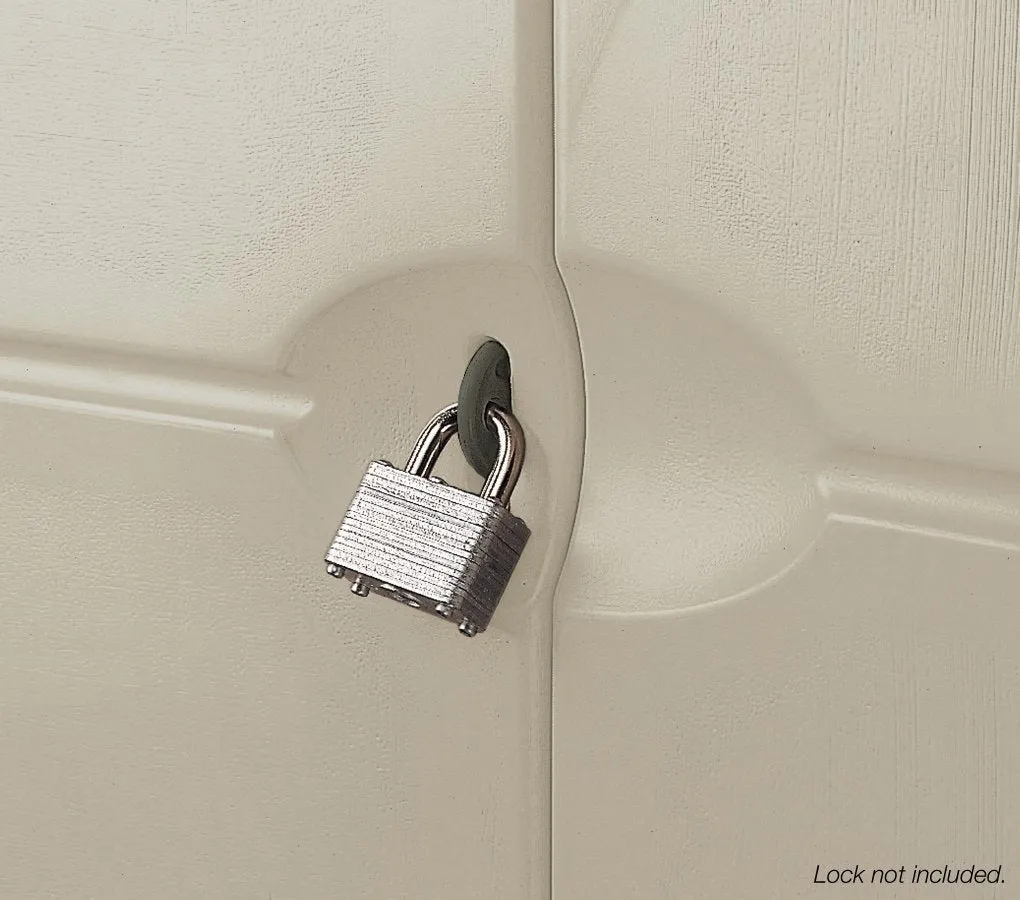 2026 Rubbermaid Vertical Resin Weather Resistant Outdoor Storage Shed