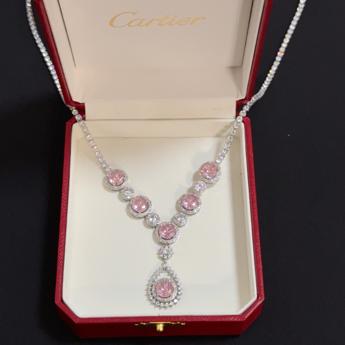 Cartier Diamond Necklace Premium Edition - cnluxepick
