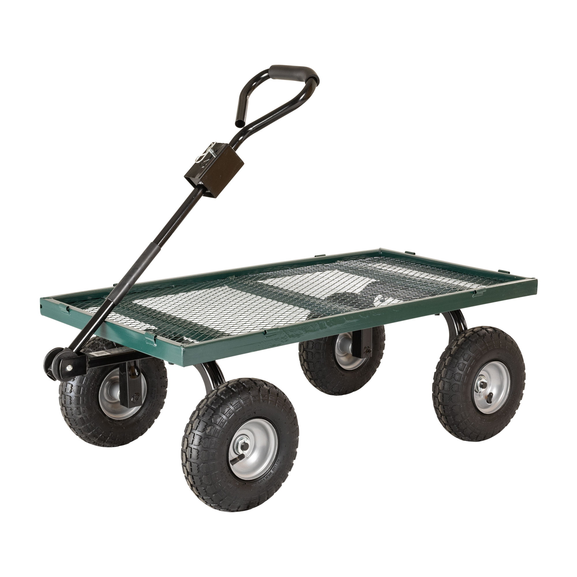 Garden Star 700lb Capacity, 38�� x 20�� Towable Mesh Garden Utility Cart