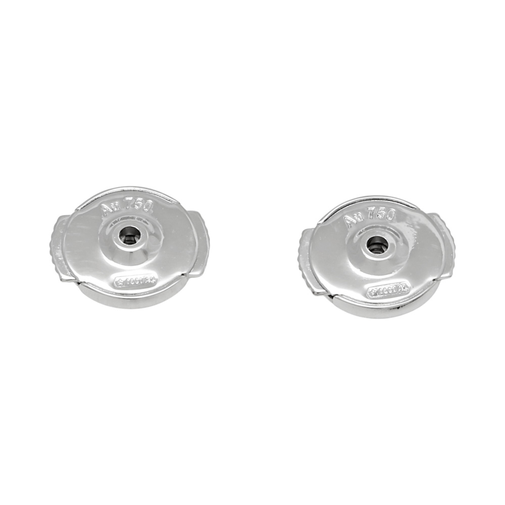 Van Cleef & Arpels Sweet Alhambra Earrings 18K White Gold VCARG12000