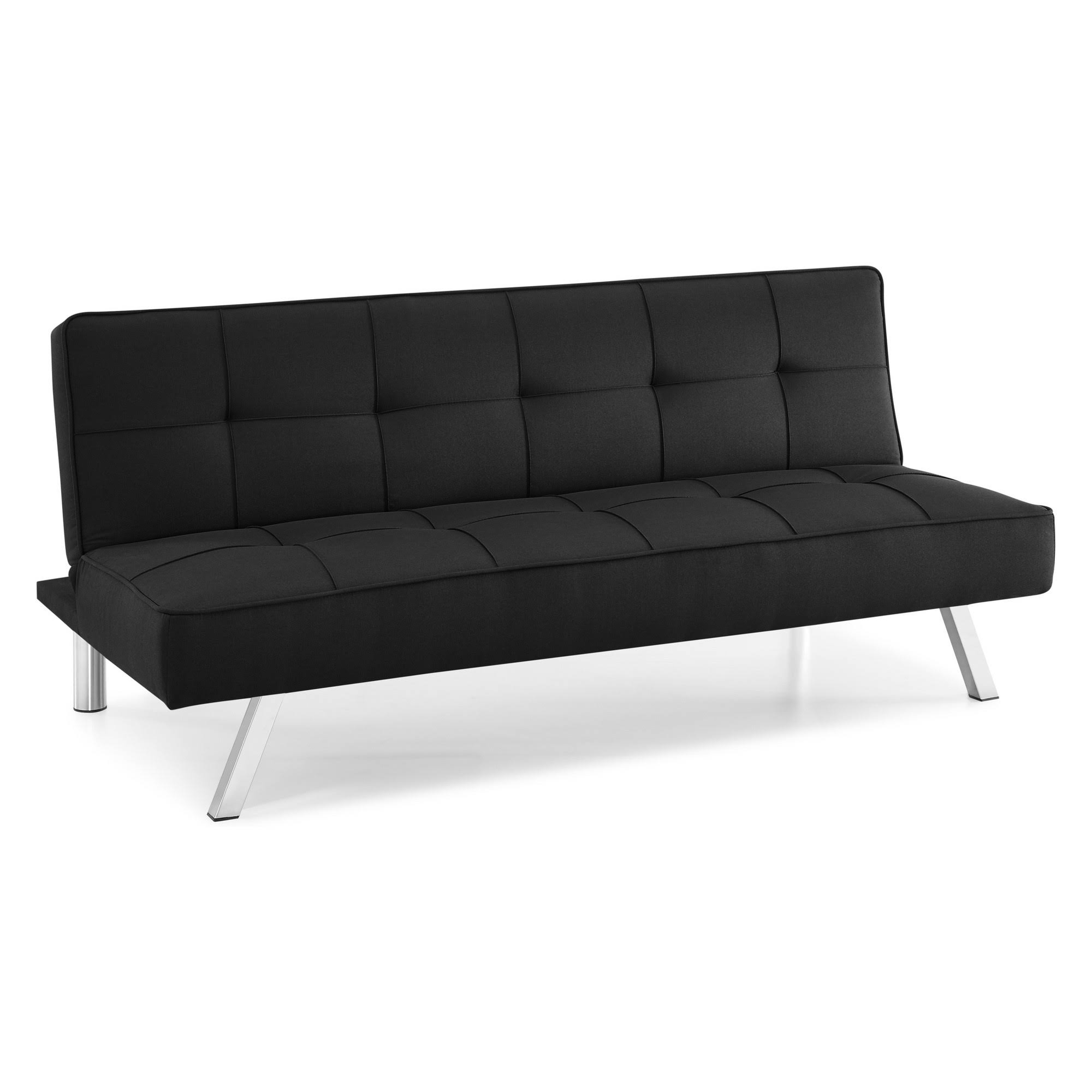 Serta Charlie Black Convertible Sofa
