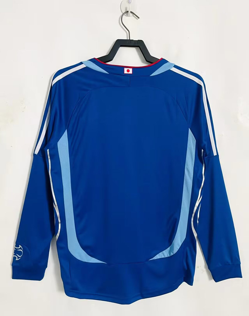 Retro 2006 Japan Home Jersey Long Sleeves