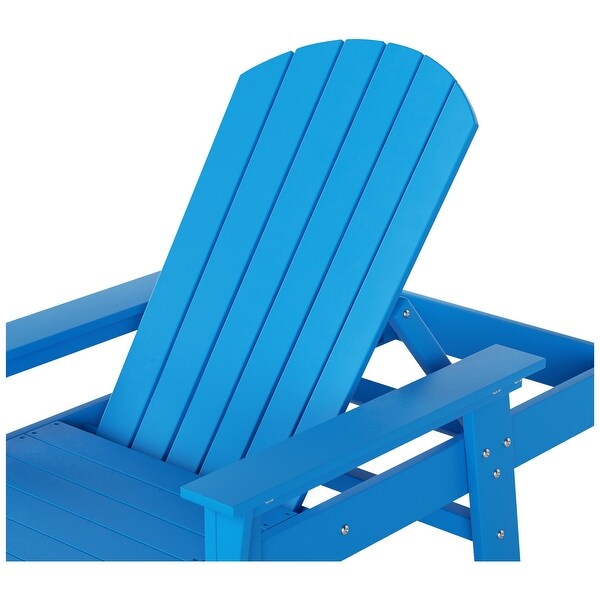Polytrends Altura Poly EcoFriendly All Weather Reclining Chaise Lounge with Arms