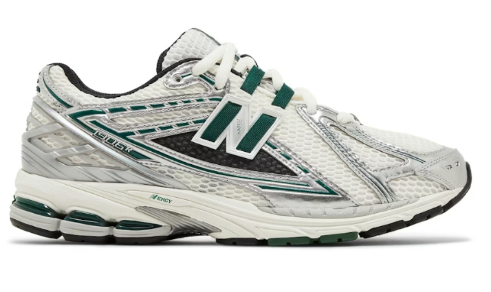 New Balance 1906R Silver Metallic Nightwatch Green M1906REU Casual Running Shoes