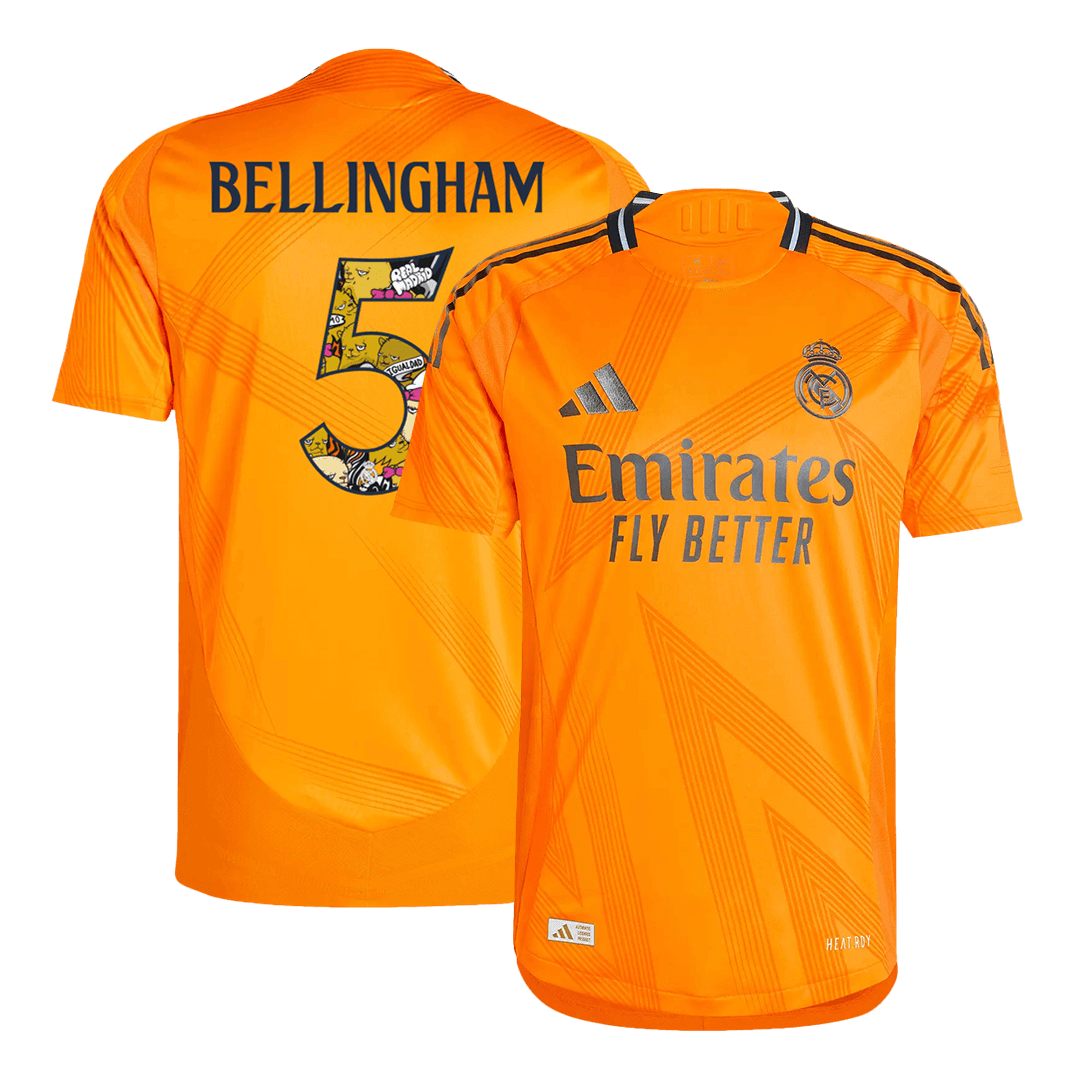 BELLINGHAM #5 Real Madrid Away Player Version Jersey