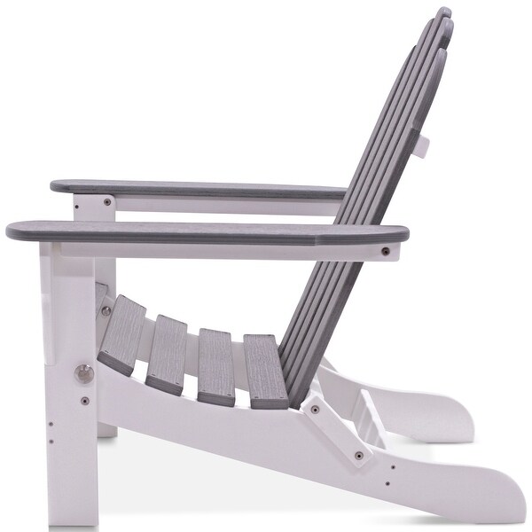 Nelson Recycled Plastic Folding Adirondack Chair by Havenside Home