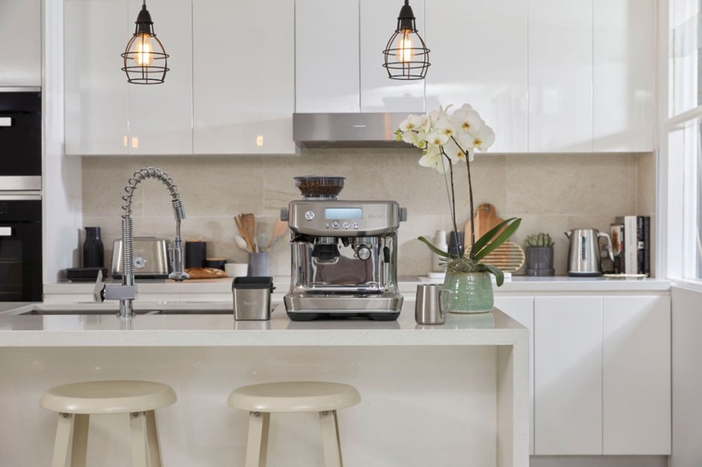 Breville BES878BSS The Barista Pro Espresso Machine - Stainless Steel