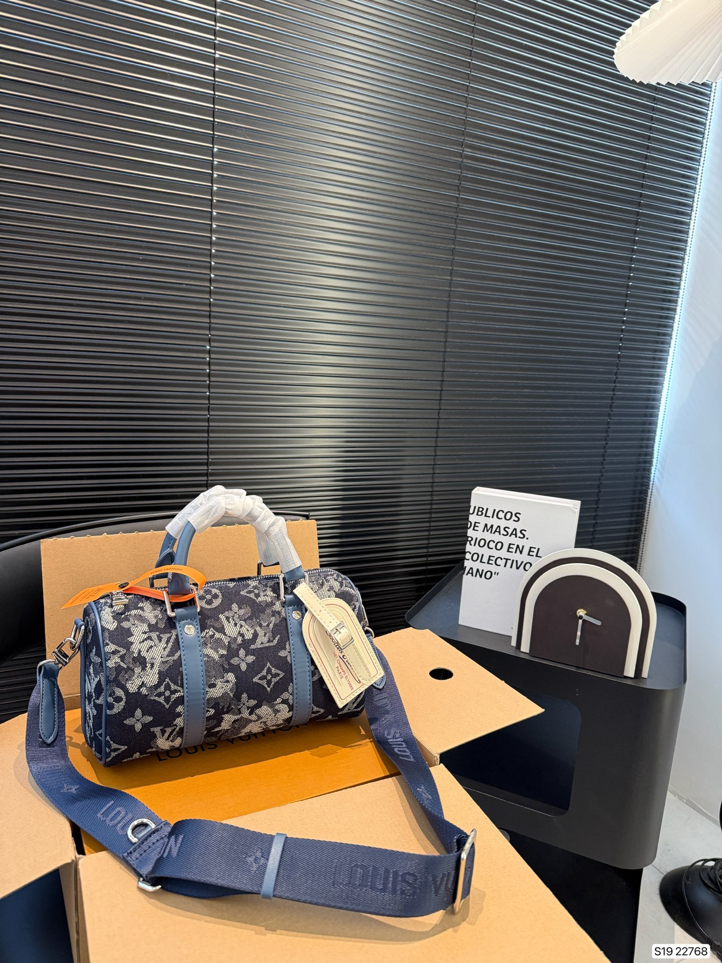 LV denim pillow bag spring and summer show series - cnluxepick
