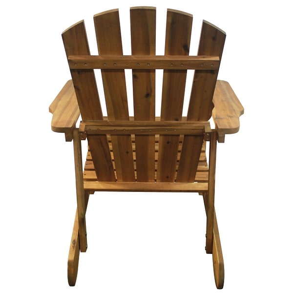 Leigh Country TX 39006 Folding Adult Adirondack Chair White