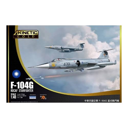 Kinetic K48077 F-104G ROCAF in 1:48