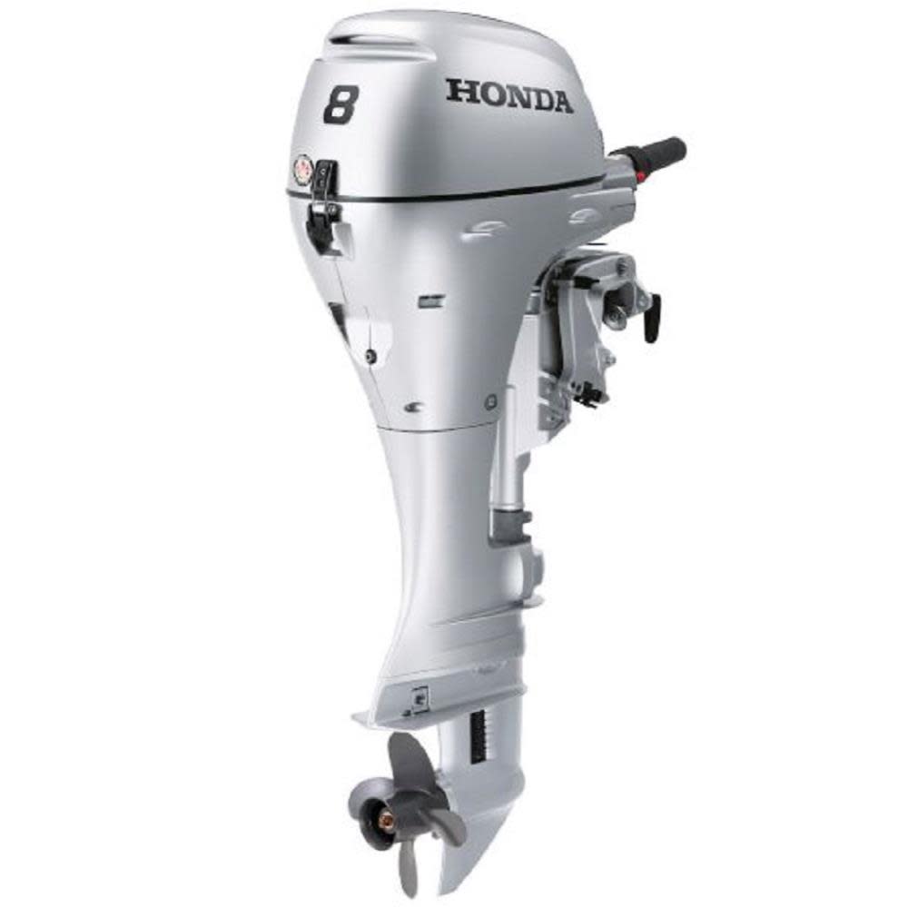 2026 8 HP 4-Stroke Outboard Motor with Throttle Grip and Power Tilt
