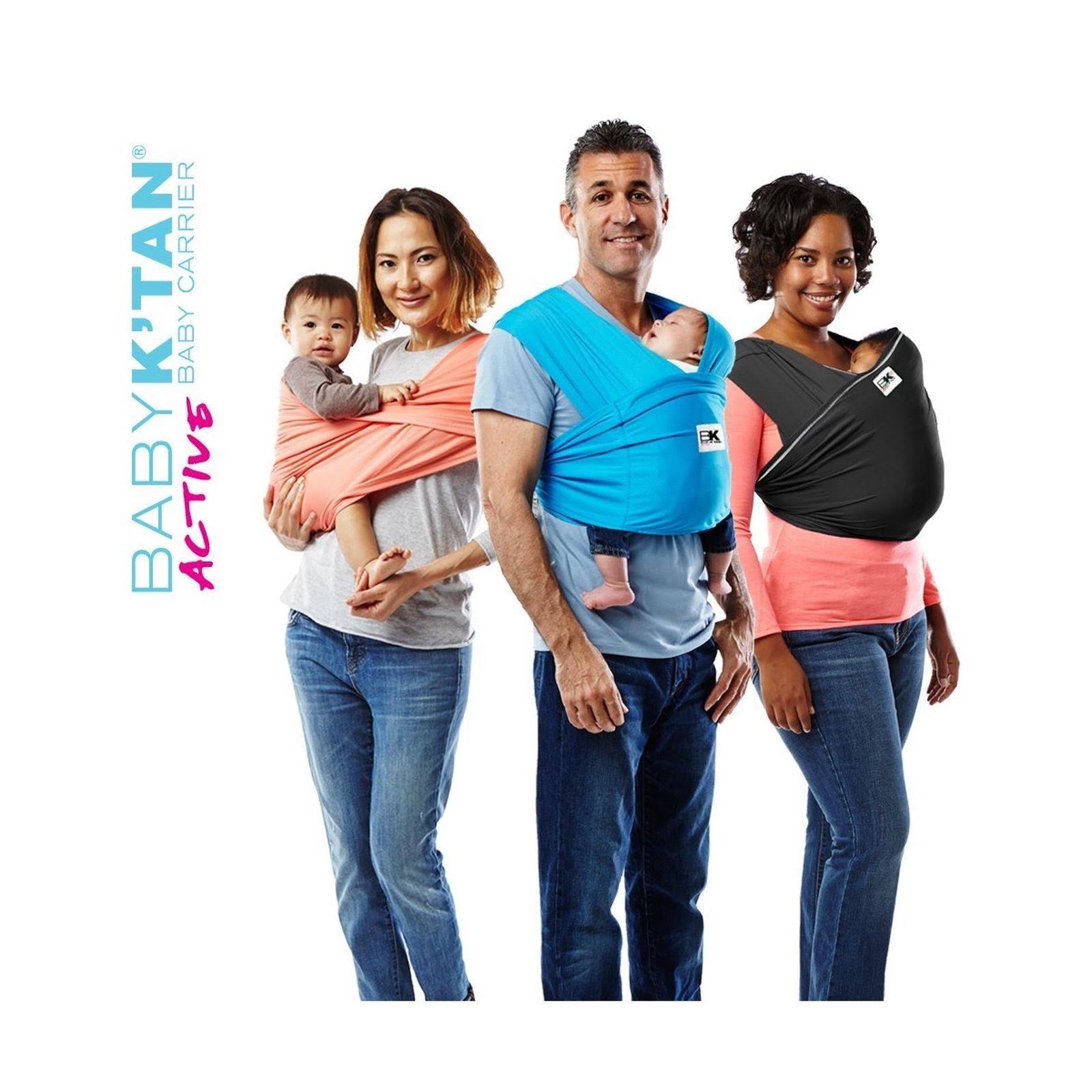 Baby K&tan Active Baby Carrier, Ocean Blue