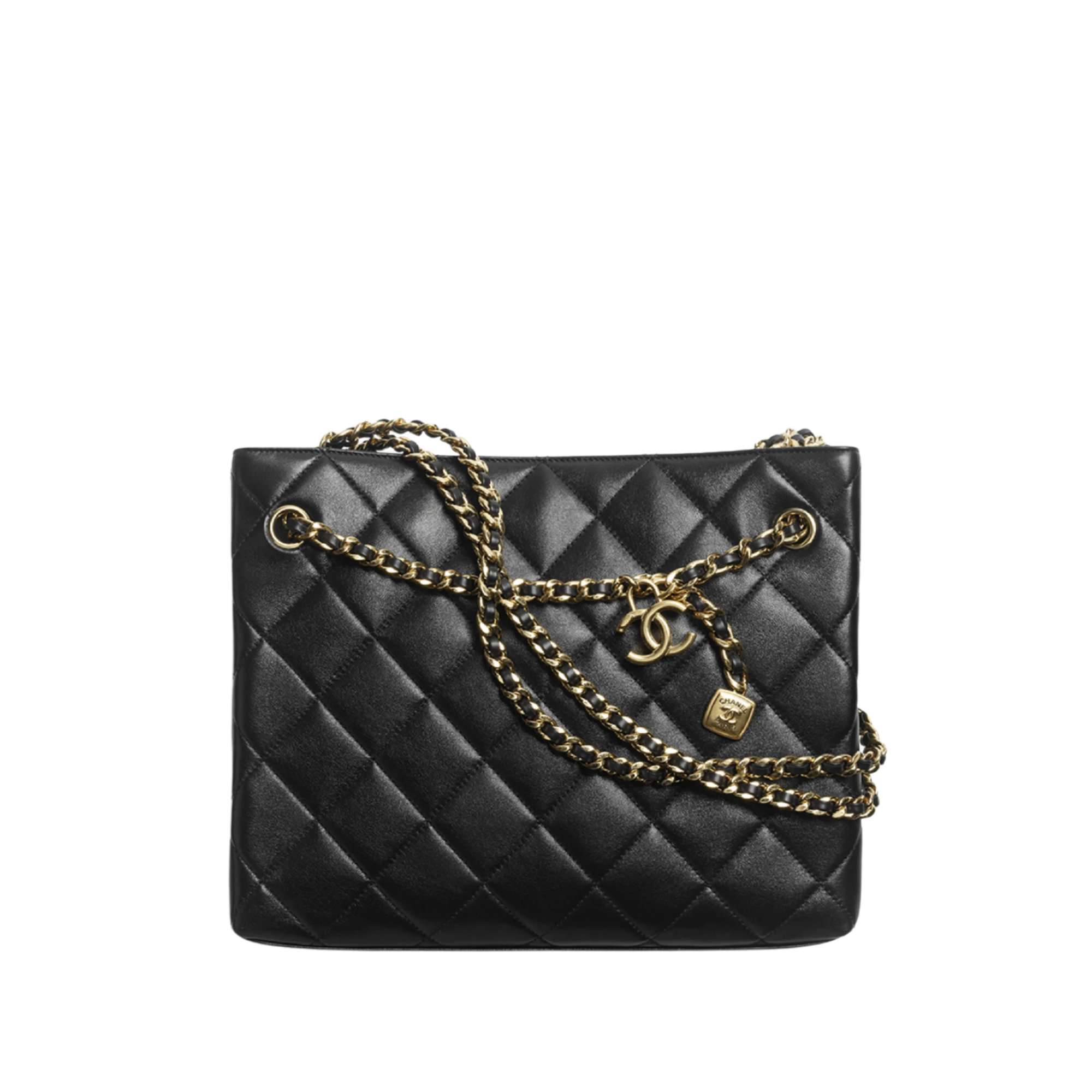 Chanel Shopping Bag Shiny Lambskin 29.5cm/11.6in