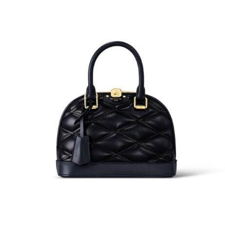 Louis Vuitton Alma Bb Bag Black 24Cm M23666