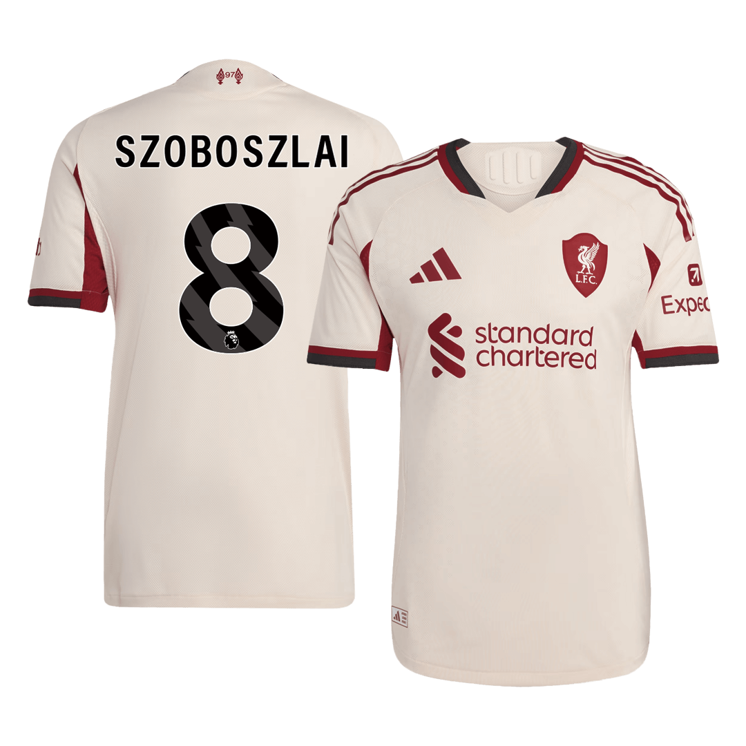 SZOBOSZLAI #8 Liverpool Away Player Version Jersey 2025/26