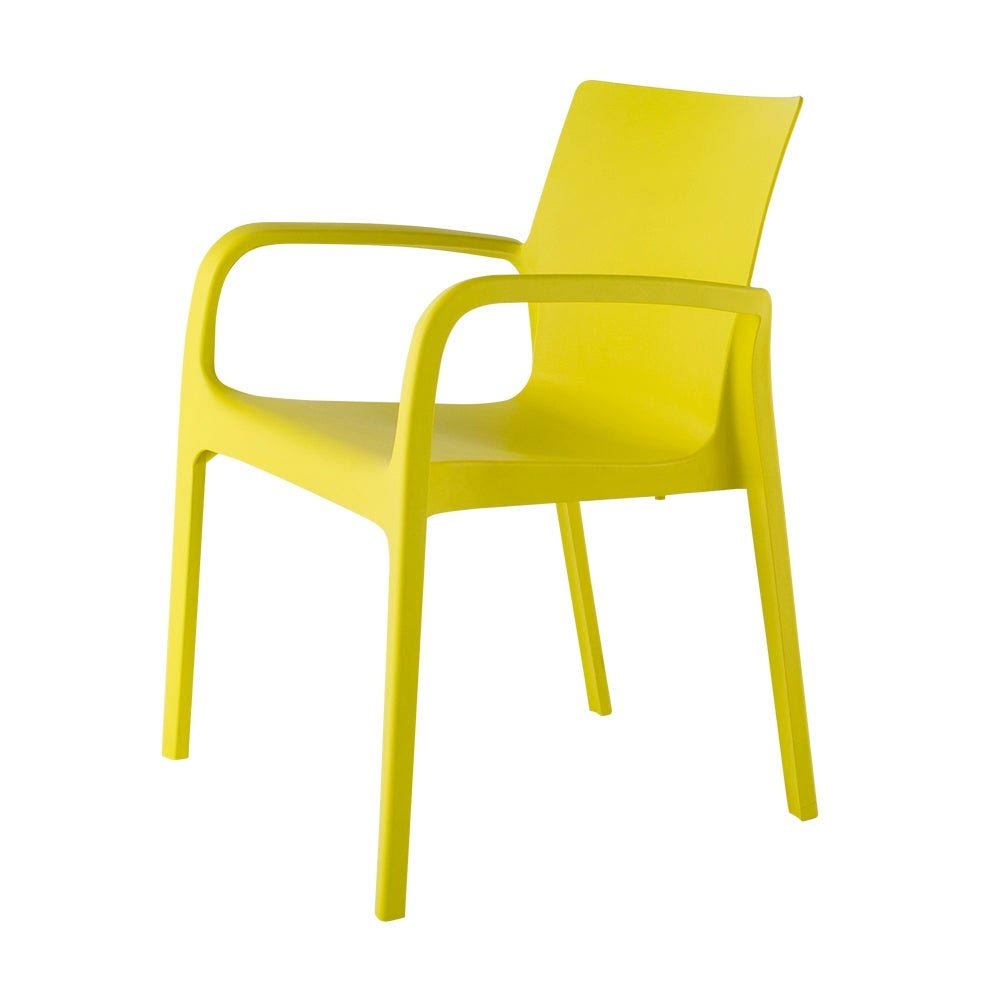 Lagoon Alissa Stackable Dinning Armchair, Set of 2 - Green