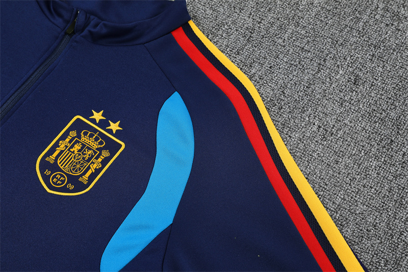Spain 26/27 Training Suit Dark Blue -Two Stars 4