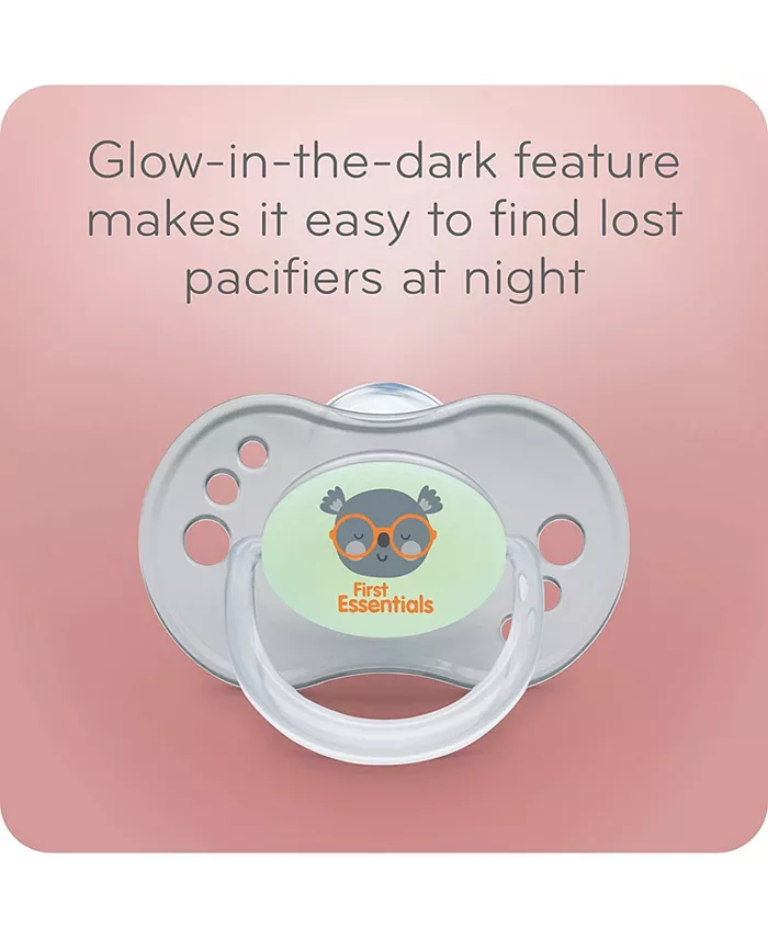 NUK First Essentials Pacifiers, 6-18 Months, 2 Pack