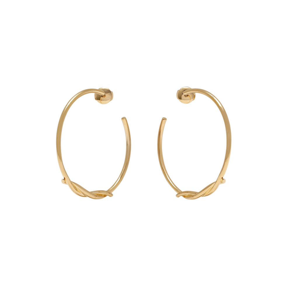 Cartier Entrerace Earrings 18K Yellow Gold