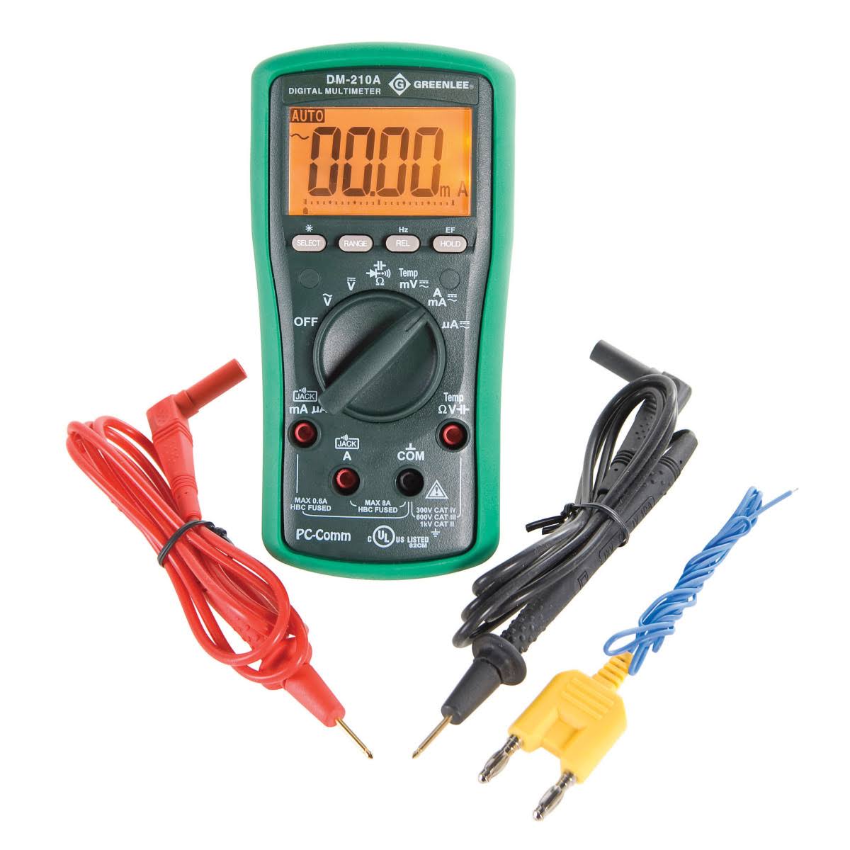Greenlee DM 210A Digital Multimeter