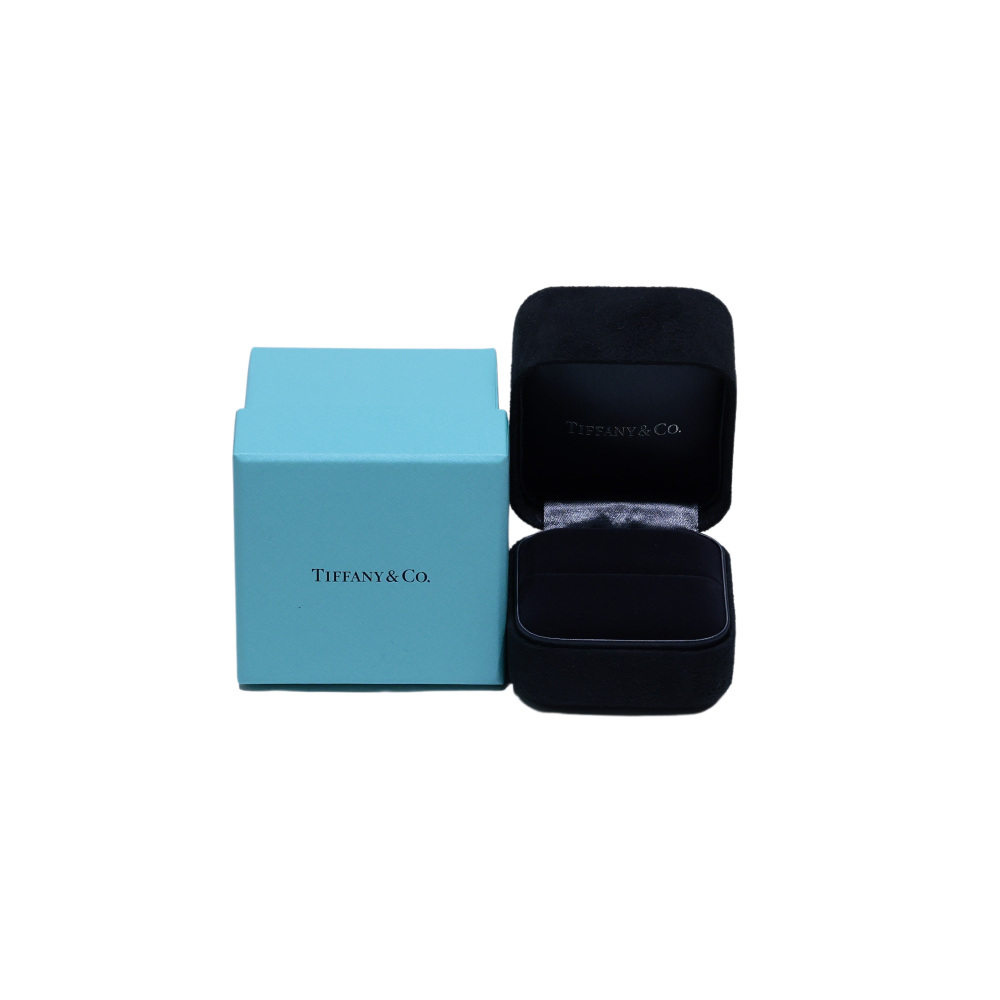 Tiffany & Co. Schlumberger 16 Stones Ring Platinum & 18K Yellow Gold Diamond 60099363