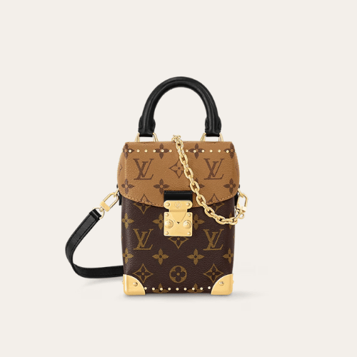 Louis Vuitton Petite Malle Camera Box Monogram & Monogram Reverse 4.9 Inches M82465