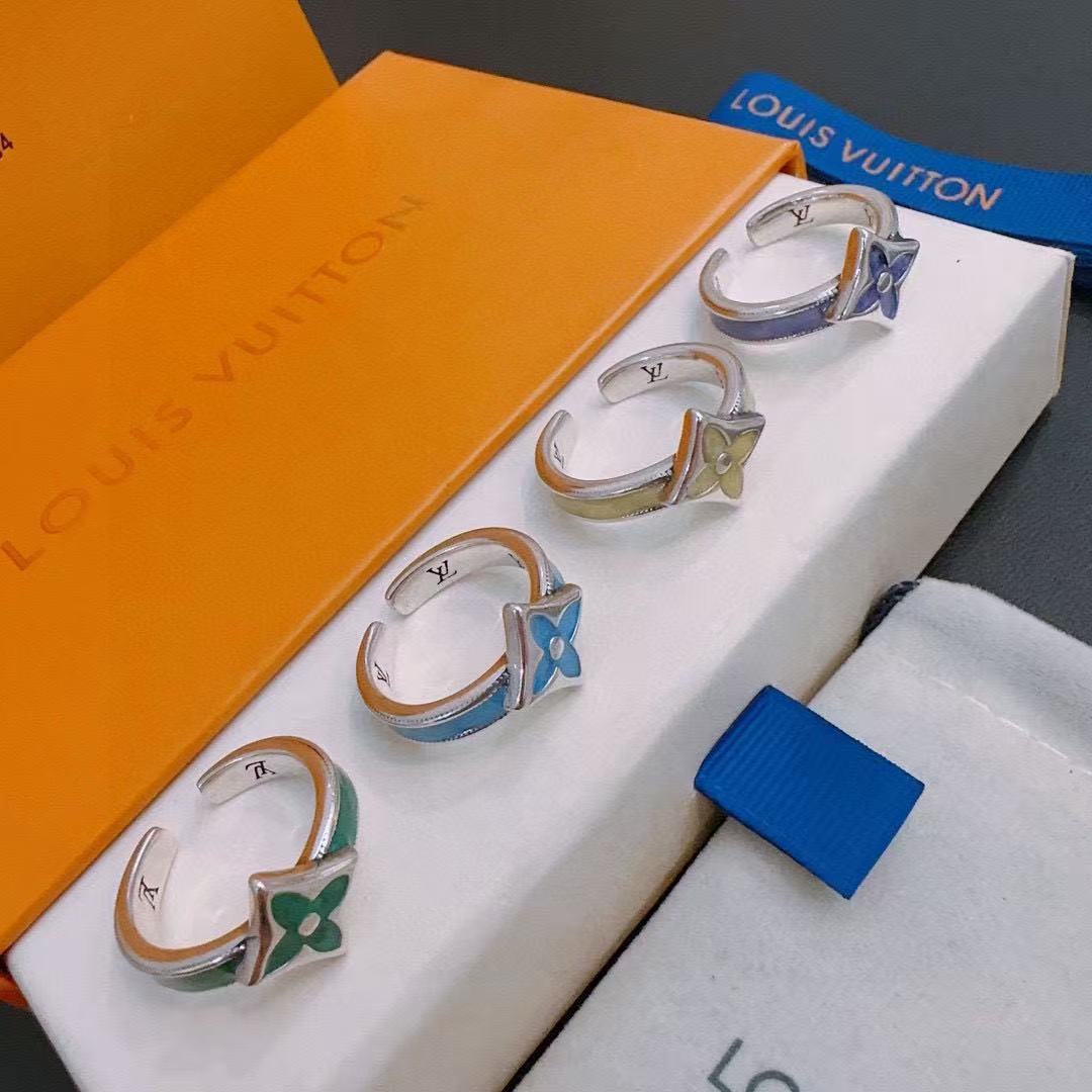 Louis Vuitton couple vintage ring - cnluxepick