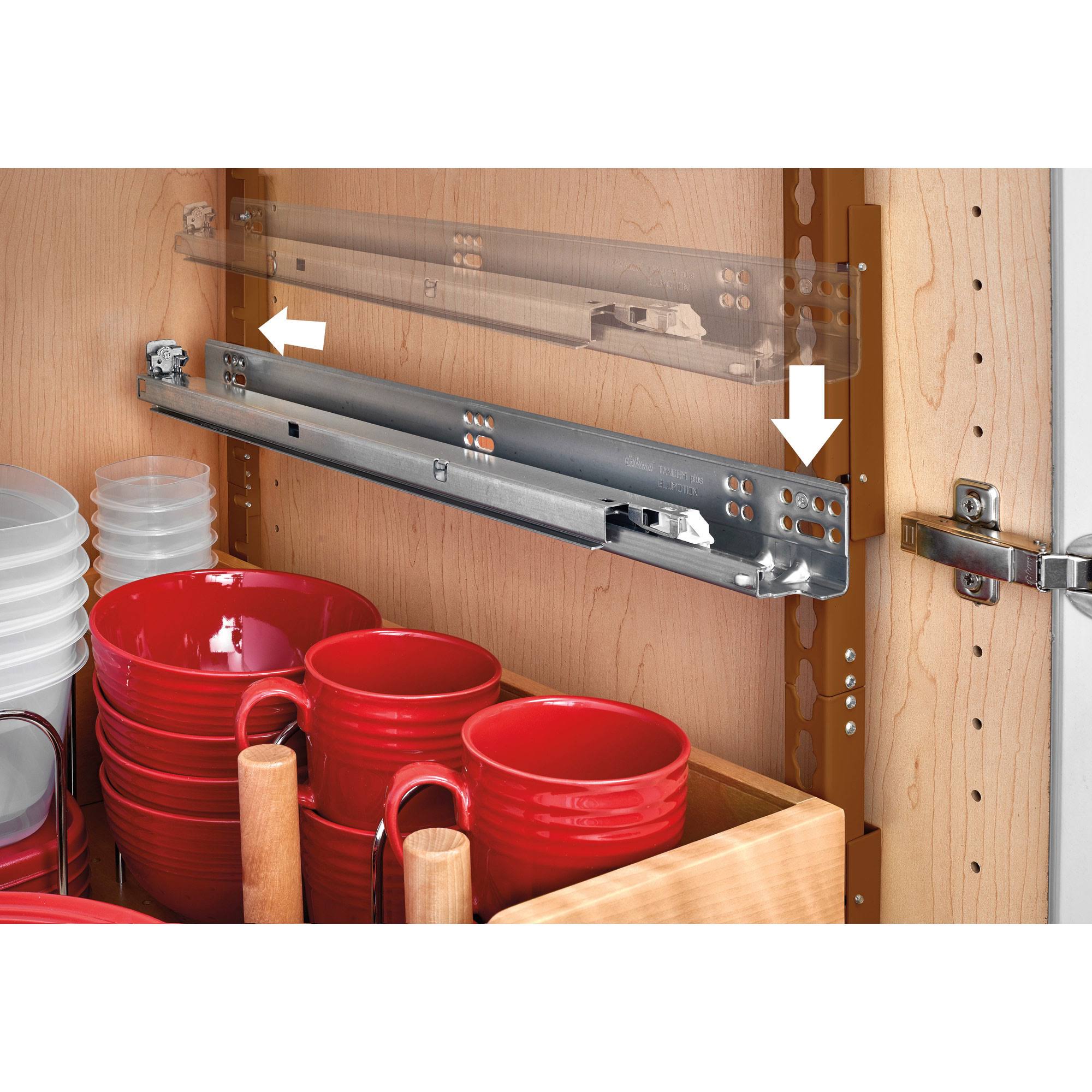 Rev-A-Shelf - 4PIL-18SC-2 - 15x22 Wood Pilaster System Kit
