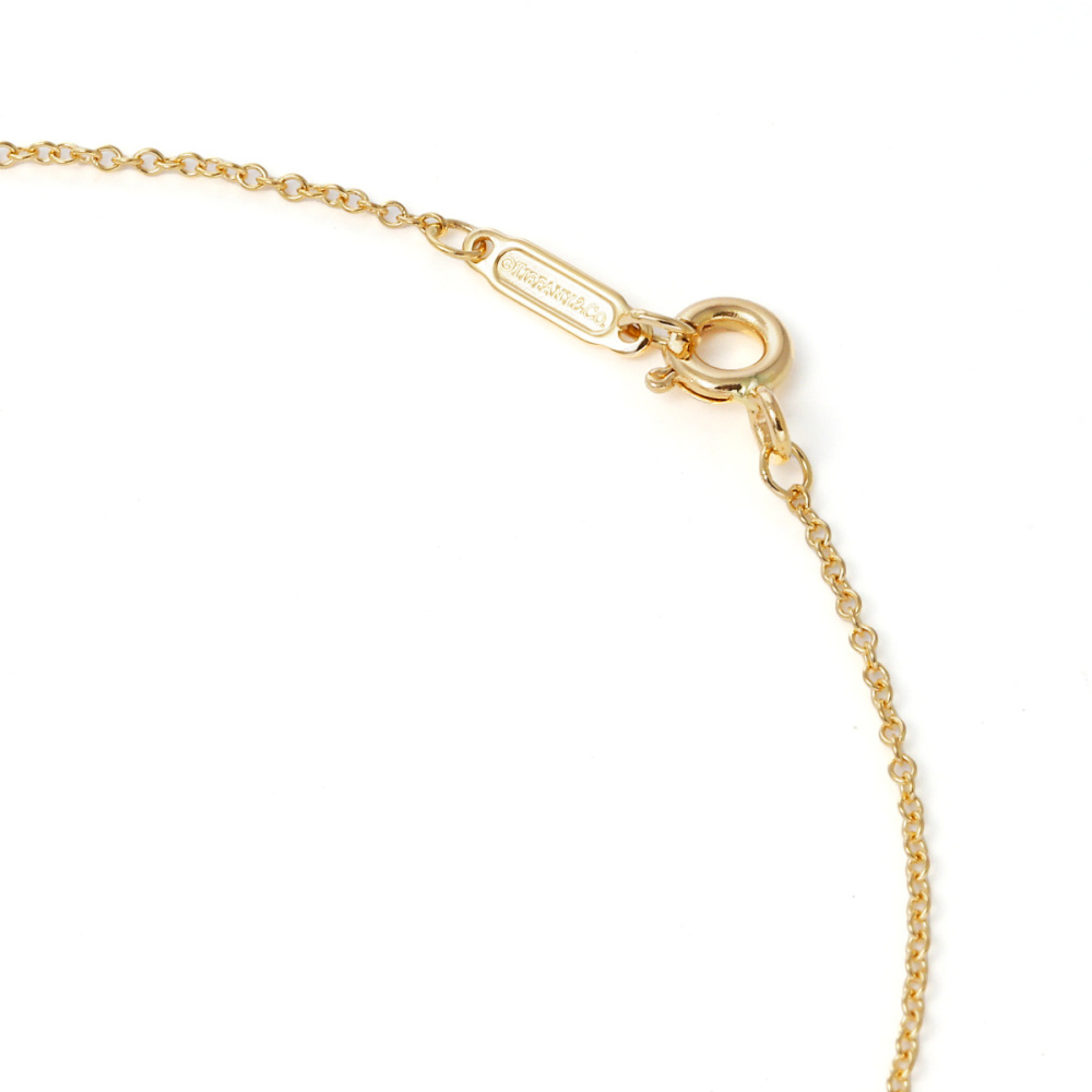 Tiffany & Co. Schlumberger Rin Necklace Platinum & 18K Yellow Gold Diamond 60022674