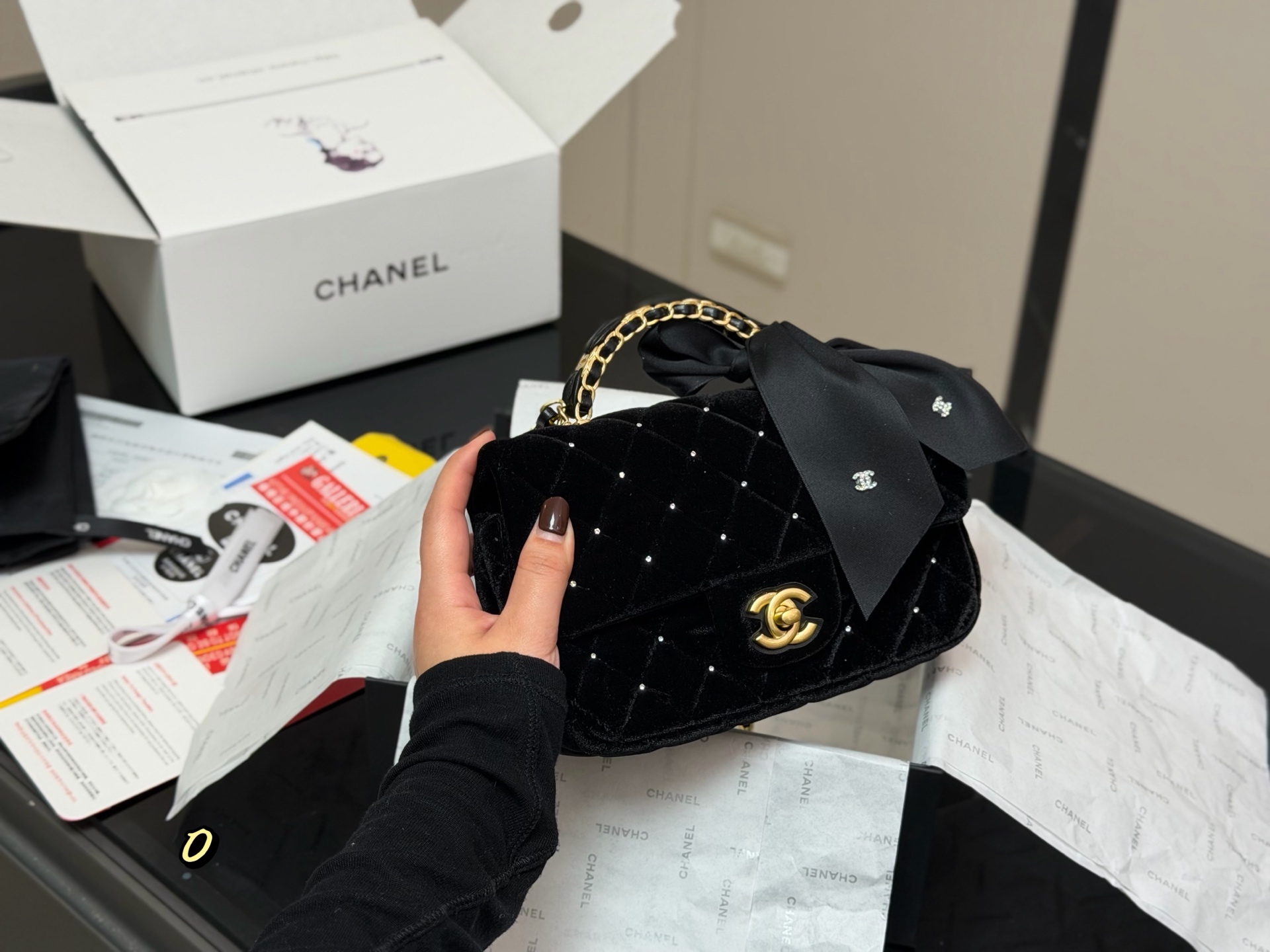 Chanel 25k Bow Bag - cnluxepick