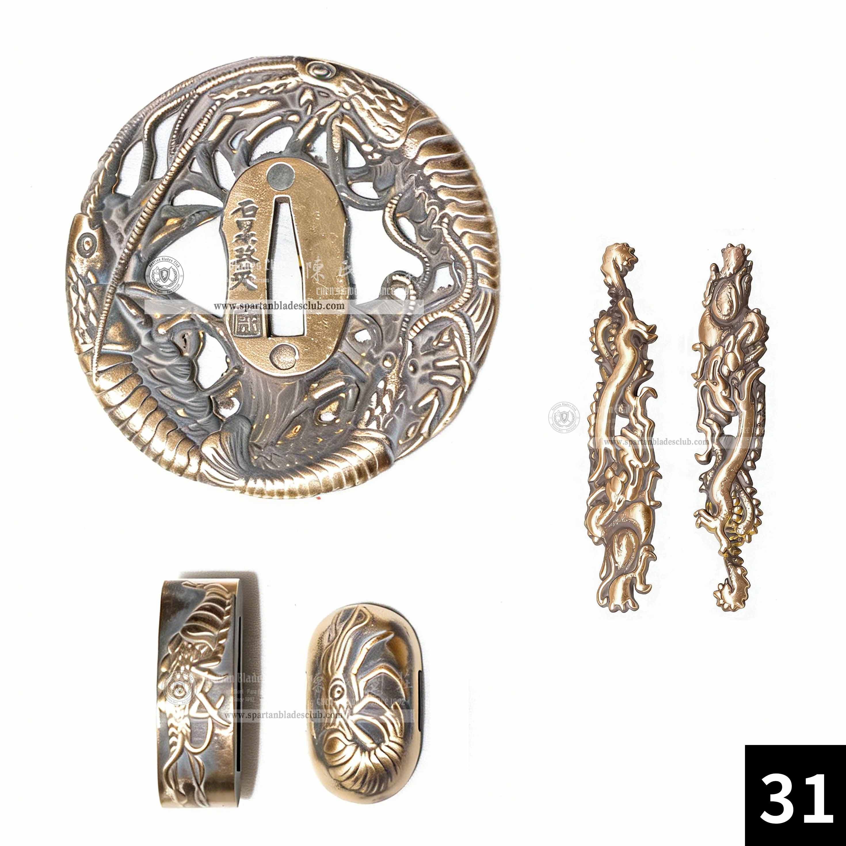 Custom Your Katana | Fintings | Spartan Blades Club | CHEN'S SWORDS 1892 - Spartan Blades Club - 陳氏劍莊1892