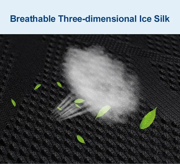 Summer fan cool ice silk cooling seat cushion