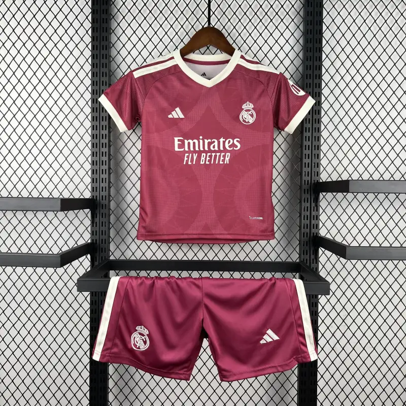 Kids Real Madrid 2026/27 Red Jersey 16-28