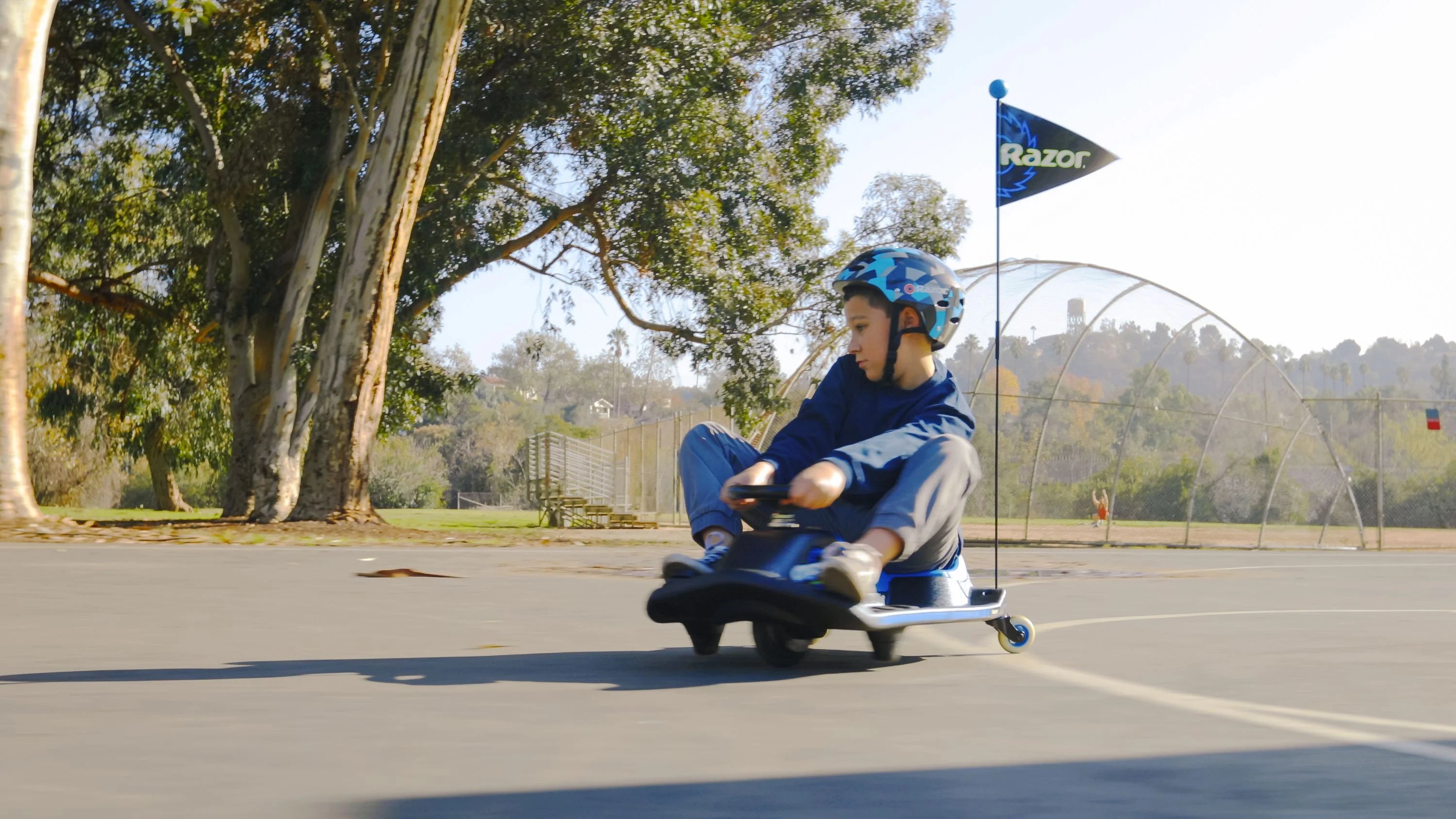 Razor Crazy Cart Shift - 12V Electric Drifting Go Kart for Kids - New High/Low Speed Switch and Simplified Drifting System