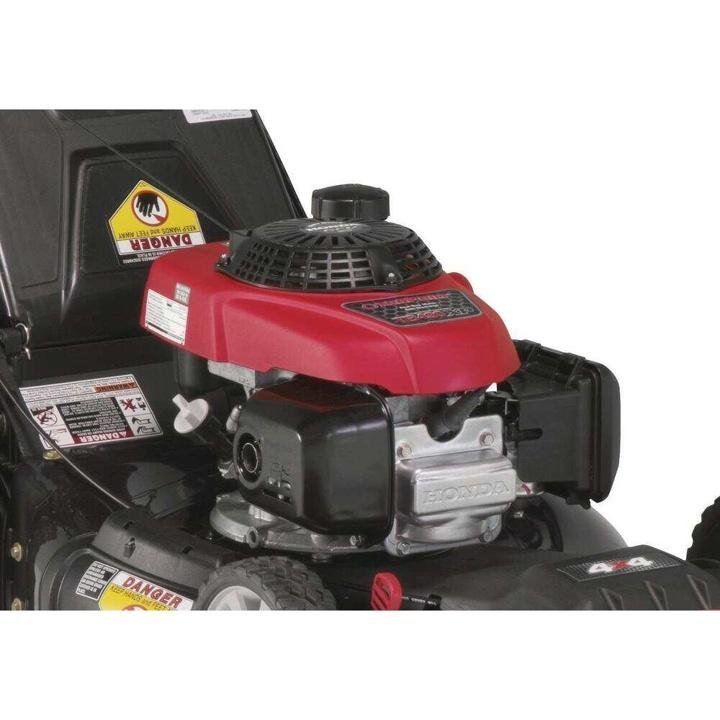 troy-bilt-21 in. 190 cc Gas Walk Behind Self Propelled Lawn Mower with High Rear Wheels, 3-in-1 Cutting System