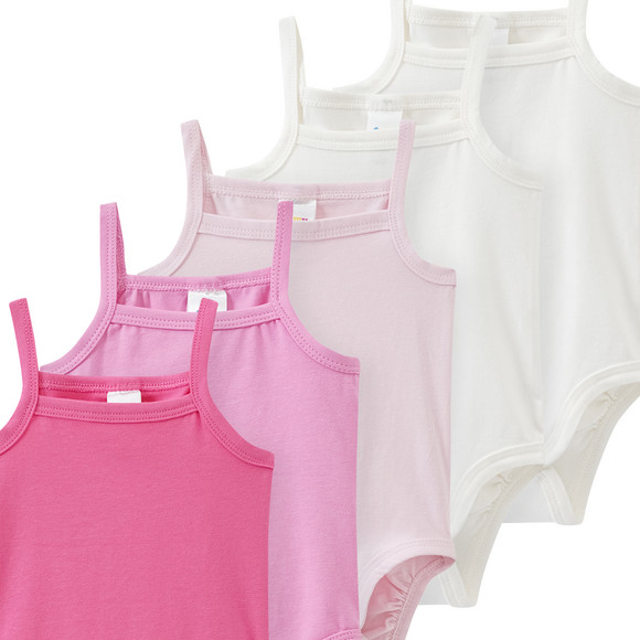 Famy 5 Baby Bodys in verschiedenen Farben