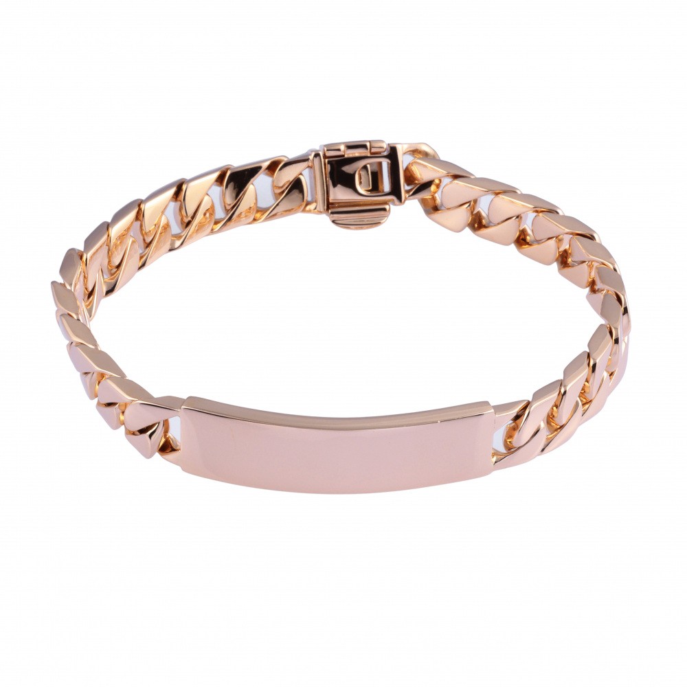 Tiffany & Co. Tiffany Curve Ring.id Chain K18PG Pink Gold Bracelet