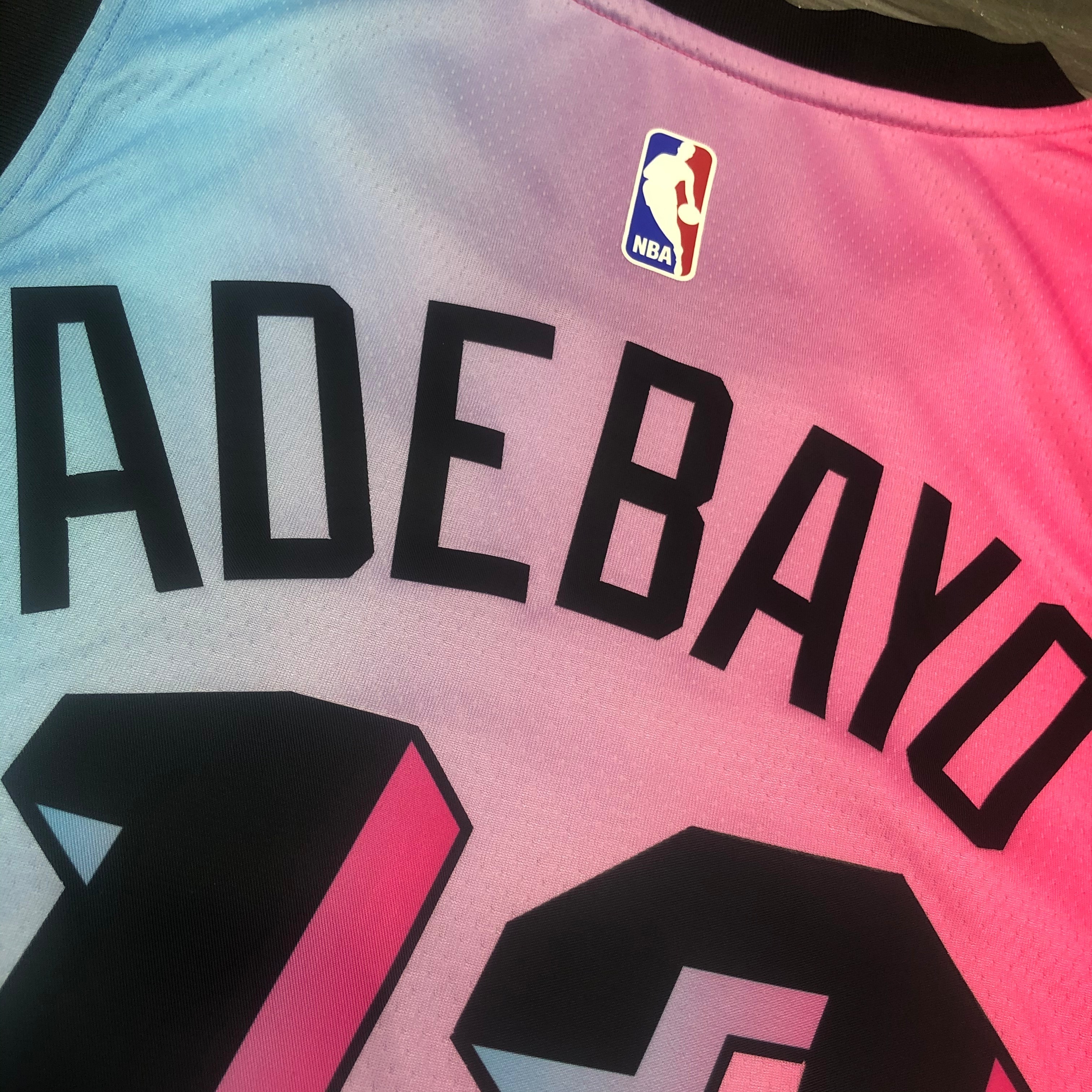 21 Season Miami Heat City Edition  No.13