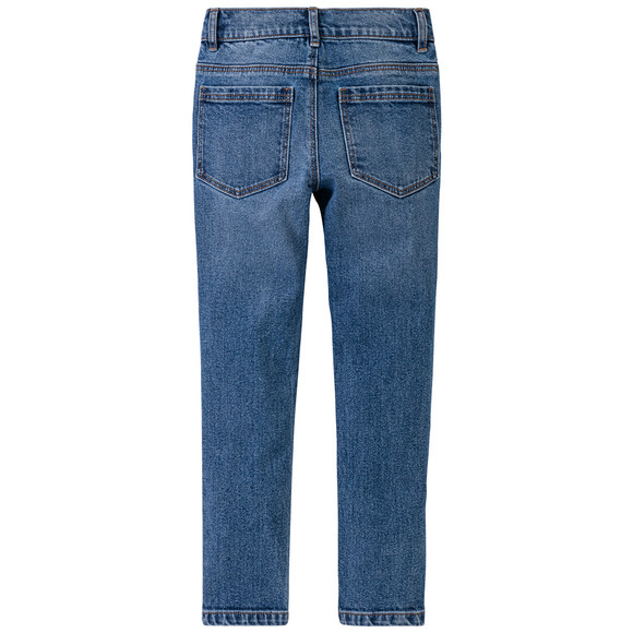 Jonas Nielsen Jungen Slim-Jeans mit Used-Waschung