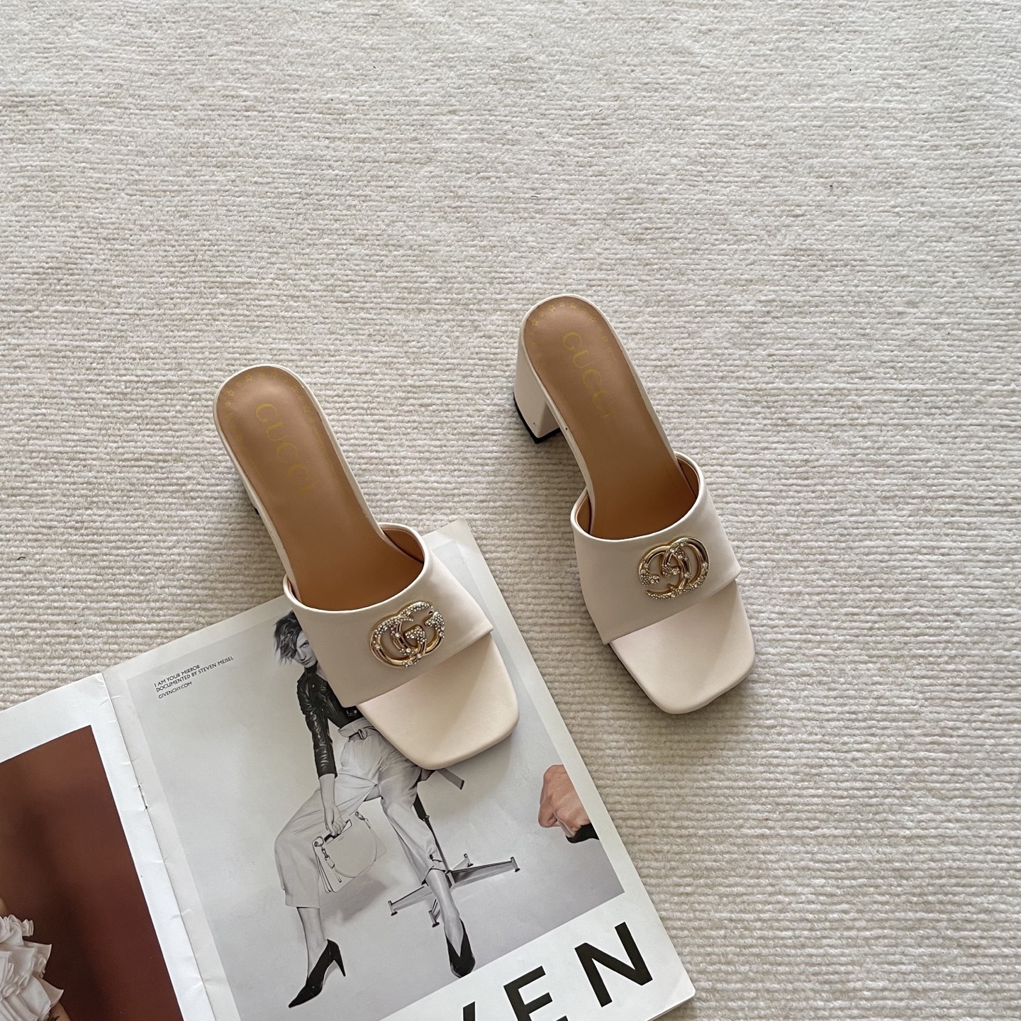 Gucci Double G Chunky Heel Sandals - cnluxepick