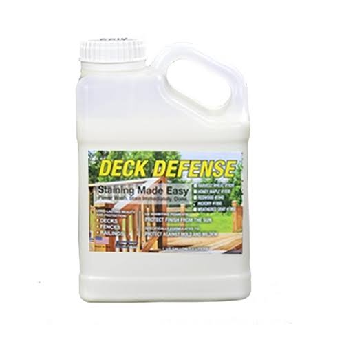 Perma-Chink Deck Defense Stain-1 Gallon-Weathered Gray 1960