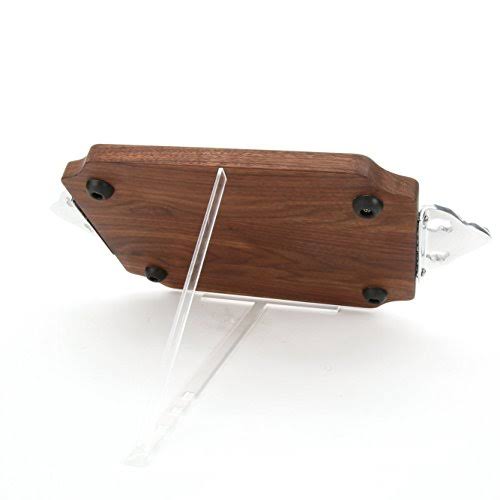 Bigwood Boards Monogrammed Walnut Cutting Board with Rope Handles, H