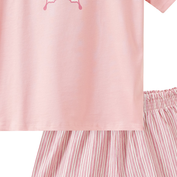 Yigga Mädchen Shorty mit Schmetterlings-Print