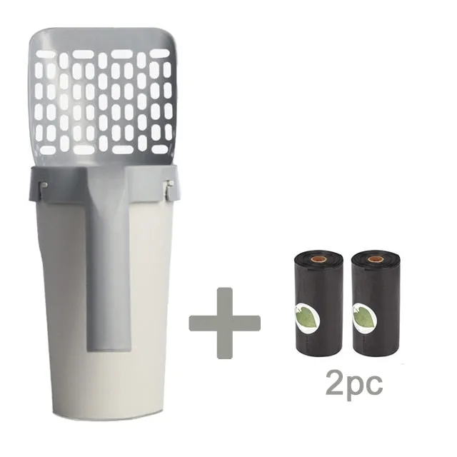 Cat Litter Integrated One-Piece Shovel