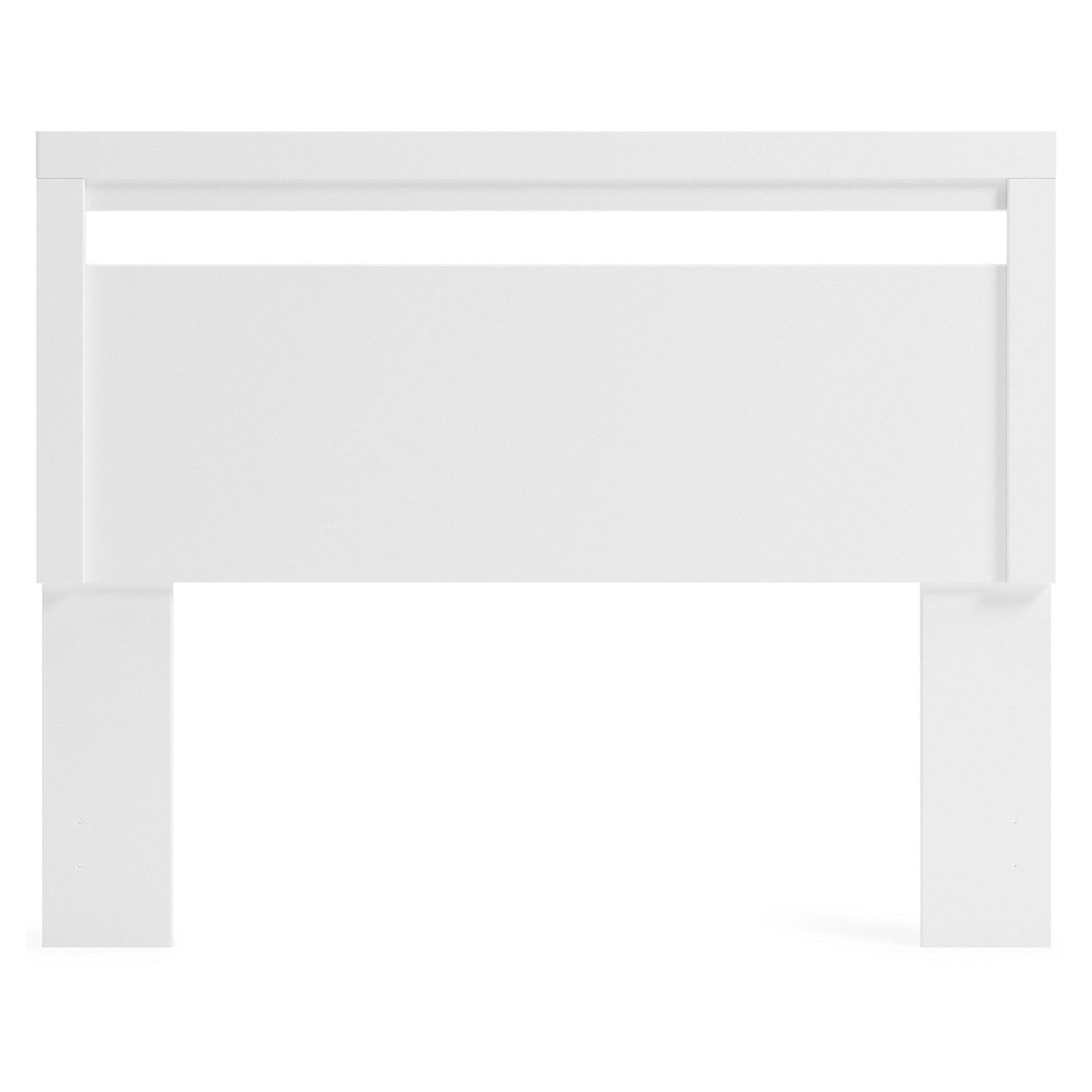 Flannia Full Panel Headboard - Black