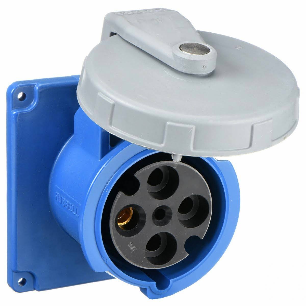 Hubbell WIRING Device-Kellems HBL4100R9W IEC Pin and Sleeve Receptacle