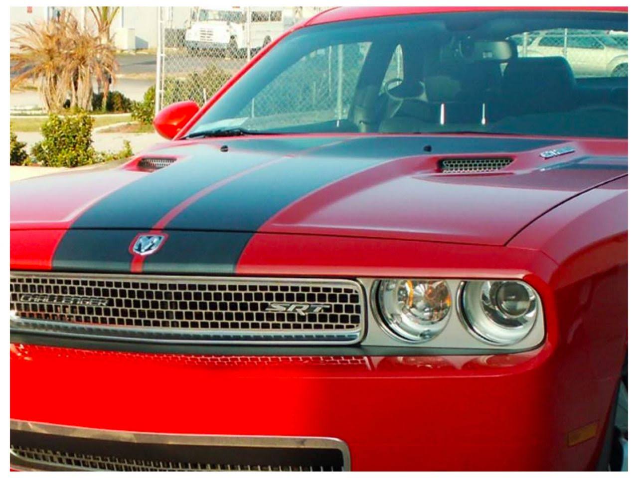 American Car Craft 152013 08-14 Challenger Hood Scoop Grille Overlay