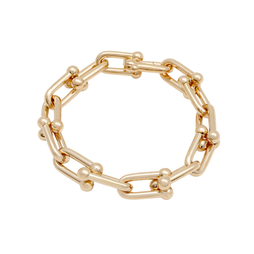 Tiffany & Co. Hardware Link Bracelet 18K Rose Gold 60153066