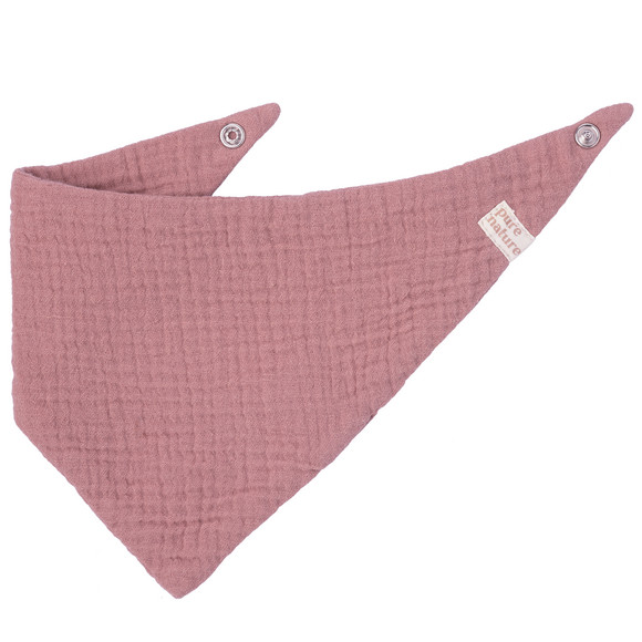 Topomini Pure Collection Baby Musselin-Bandana unifarben